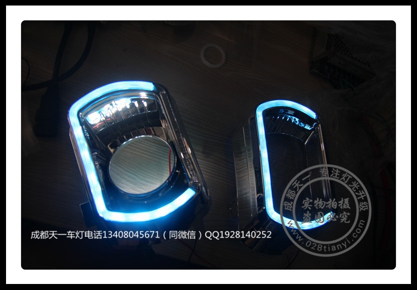 成都長(zhǎng)安CS75改燈車(chē)燈改裝Q5雙光透鏡雪萊特氙氣燈專(zhuān)用日行燈