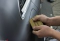 Audi 奧迪 A4 全車貼膜換裝 PWF電光金屬灰 施工中