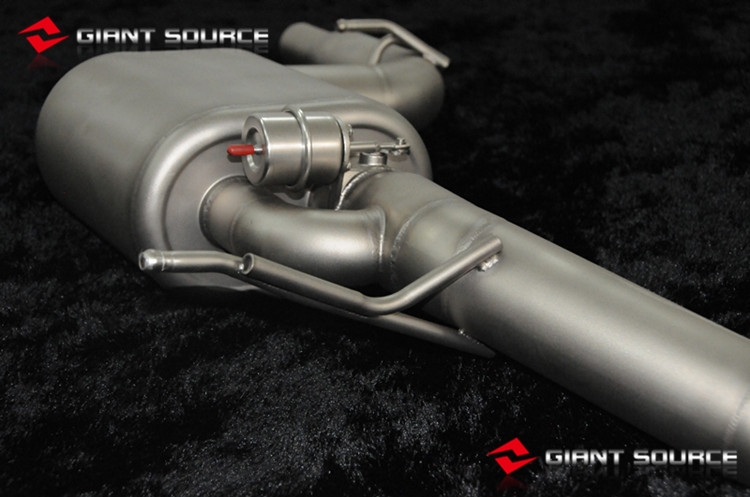 新款大眾CC改裝閥門排氣管 1.8 2.3.0巨源Giant source性能中尾端