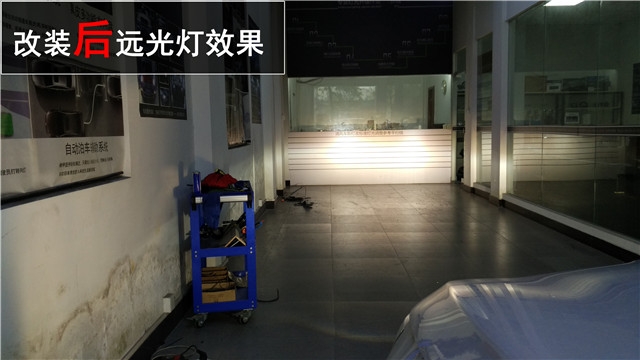 標(biāo)致408車燈升級(jí)Q5雙氙透鏡 氙氣大燈升級(jí)——清風(fēng)車影燈改