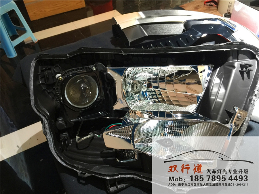 《福特新銳界》車燈改裝 改裝雙光透鏡 歐司朗套餐 霧燈雙光透鏡
