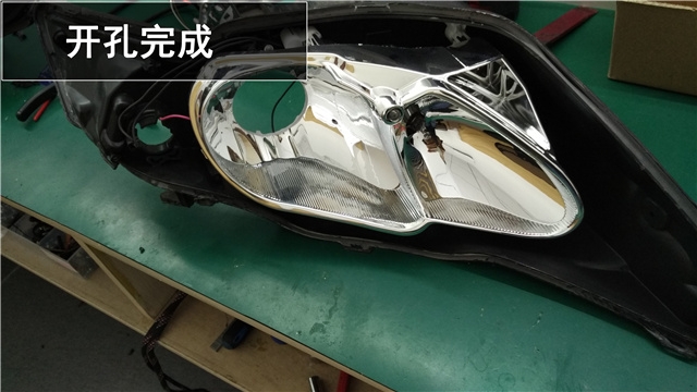 蒙迪歐致勝車(chē)燈升級(jí)原裝海拉5雙光氙氣大燈——中山清風(fēng)車(chē)影燈改