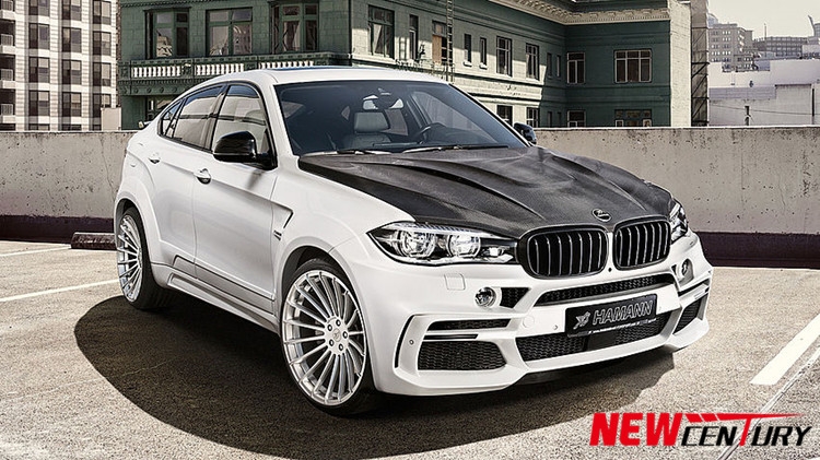 新款寶馬X6改裝大包圍 BMW寶馬F16升級HAMANN寬體套件X6M碳纖機蓋