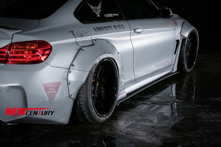 寶馬4系M4/420i/428i/435i/F32改裝LB PERFORMANCE寬體大包圍套件