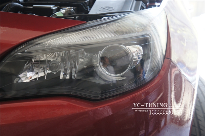 【永誠汽車】石家莊英朗XT改燈，Q5透鏡+歐司朗D1 4300K氙燈+華科安定