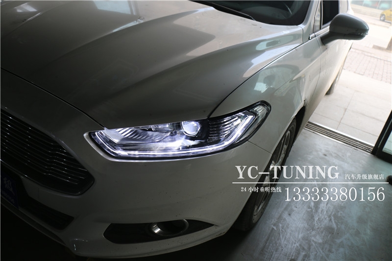 【永誠(chéng)汽車(chē)】石家莊蒙迪歐改燈，時(shí)宇氙氣大燈總成+歐司朗4300K氙氣燈