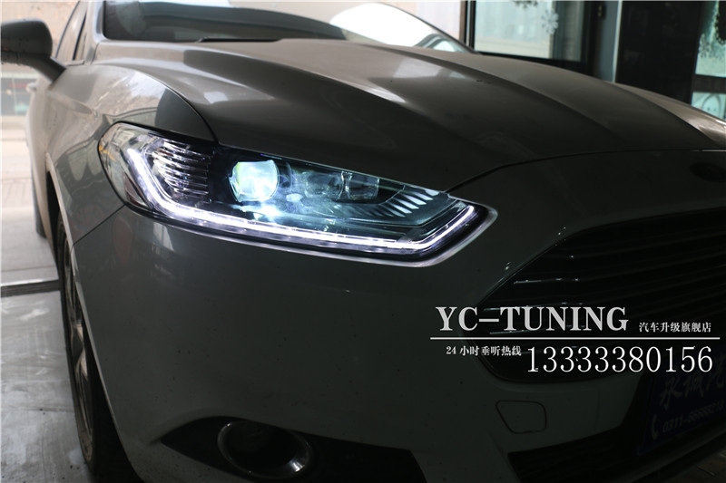 【永誠(chéng)汽車(chē)】石家莊蒙迪歐改燈，時(shí)宇氙氣大燈總成+歐司朗4300K氙氣燈
