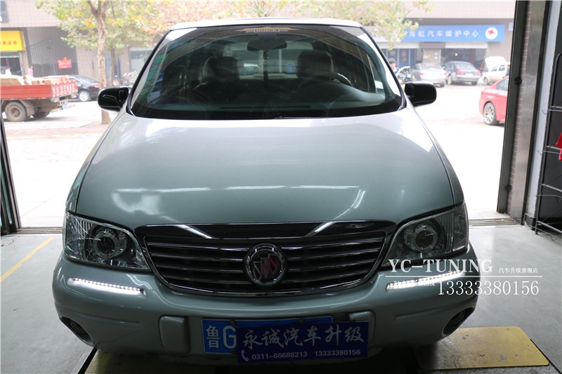 【永誠汽車】石家莊別克GL8改燈，Q5透鏡+飛利浦4200K氙燈+歐司朗安定器