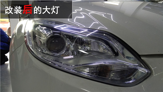 12款?？怂管嚐羯?jí)Q5雙光氙氣大燈——中山清風(fēng)車影燈改