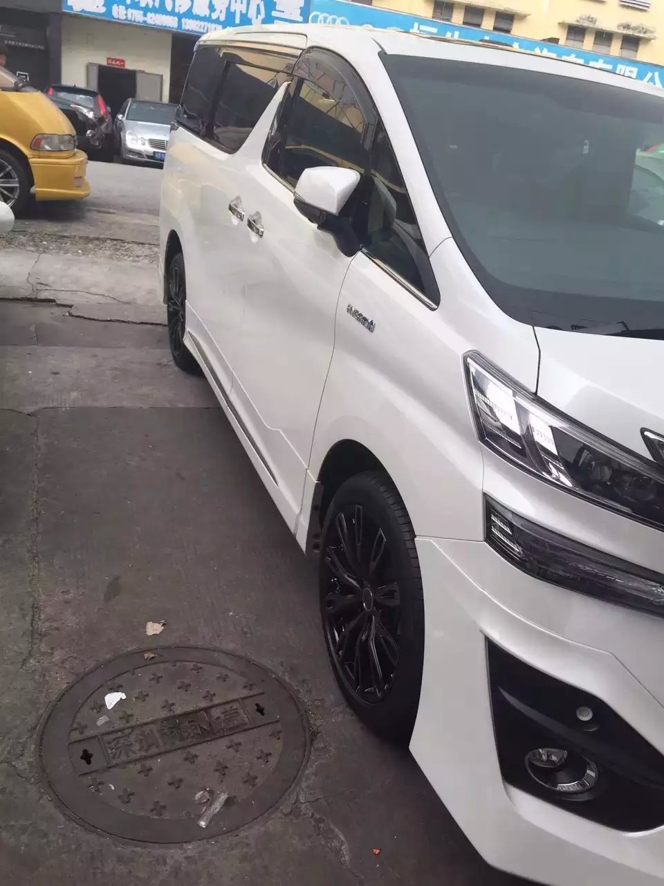 19寸 WORK  裝車(chē)， 油電混合埃爾法