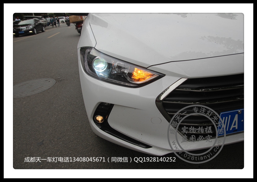 成都現(xiàn)代領(lǐng)動(dòng)車(chē)燈改裝升級(jí)Q5雙光透鏡增亮氙氣燈全國(guó)首改