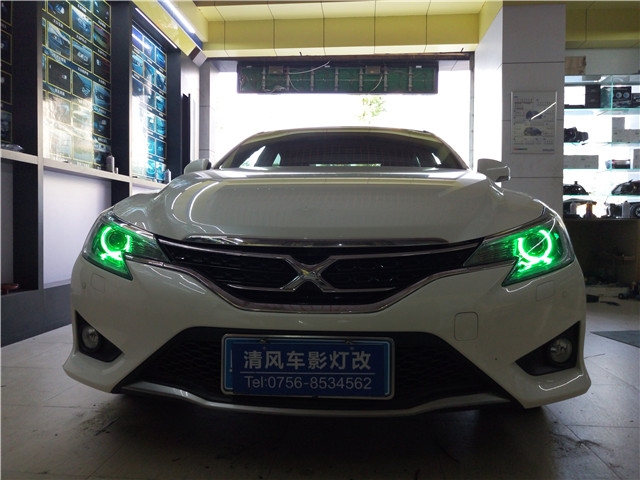 豐田新銳志車燈升級 智能炫彩天使眼支持爆閃 呼吸 律動——清風(fēng)車影燈改