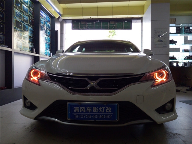 豐田新銳志車燈升級 智能炫彩天使眼支持爆閃 呼吸 律動——清風(fēng)車影燈改