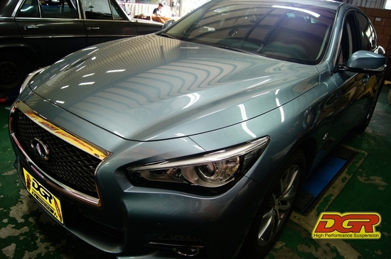 英菲尼迪 Q50 上DGR減震器