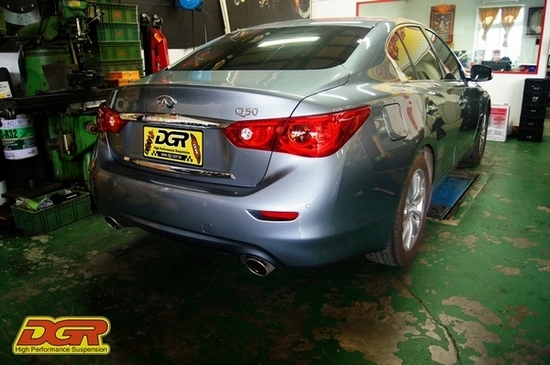 英菲尼迪 Q50 上DGR減震器