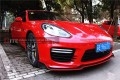 保時捷panamera turbo碳纖維前唇