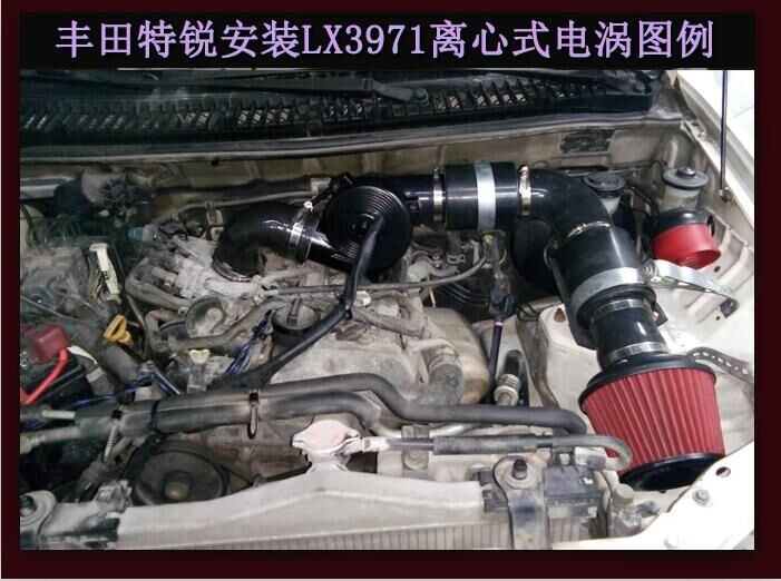 豐田特銳提升動力節(jié)油改裝之進(jìn)氣系統(tǒng)改裝配件 鍵程離心式電動渦輪增壓器LX3971