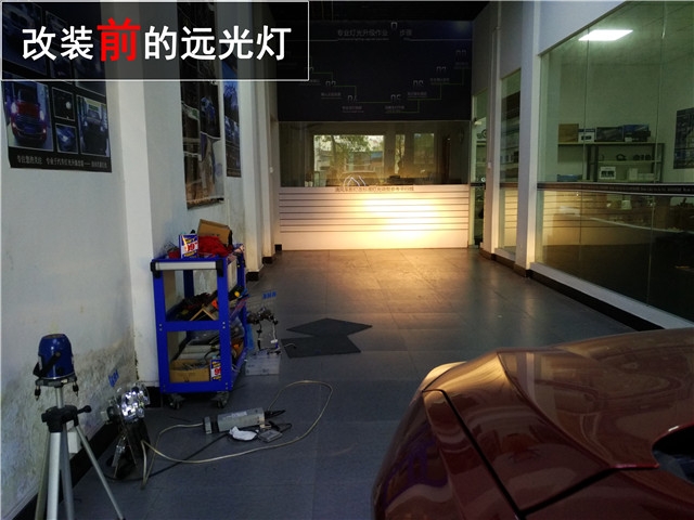 長(zhǎng)安致尚XT車(chē)燈升級(jí) Q5雙氙透鏡改裝氙氣大燈升級(jí)——清風(fēng)車(chē)影燈改