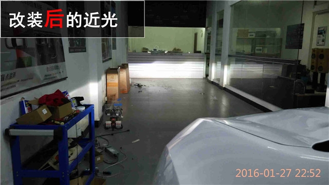 東南DX7車燈升級 定制版海拉五雙氙透鏡改裝 氙氣大燈升級——清風車影燈改