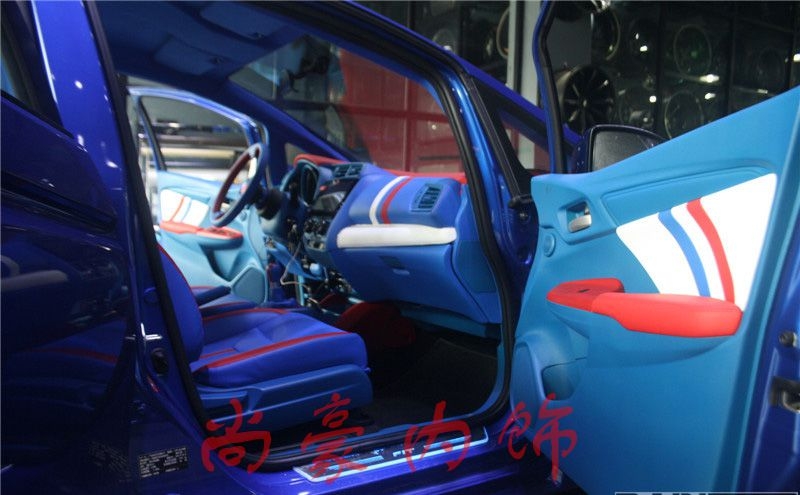 飛度內(nèi)飾改裝升級