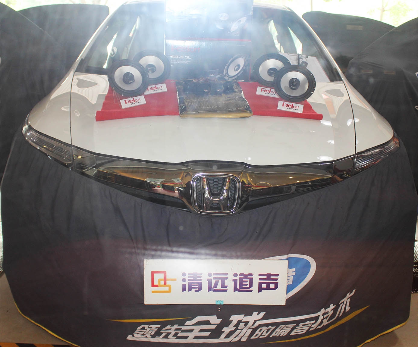 清遠(yuǎn)汽車(chē)音響凌派音響升級(jí)案例——清遠(yuǎn)道聲