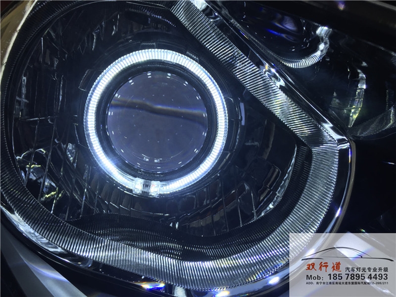 《起亞KX3》車燈改裝，改裝定制海拉5雙光透鏡，邁斯快啟高亮安定器