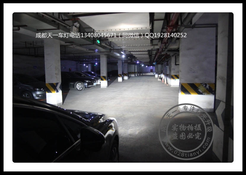 成都標志508高配帶AFS改裝德國原裝海拉5飛利浦增亮氙氣燈