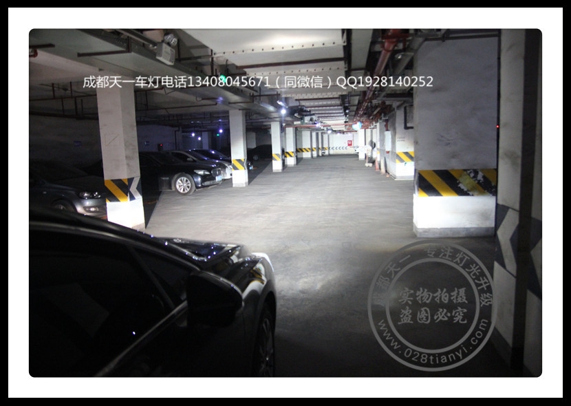 成都標志508高配帶AFS改裝德國原裝海拉5飛利浦增亮氙氣燈