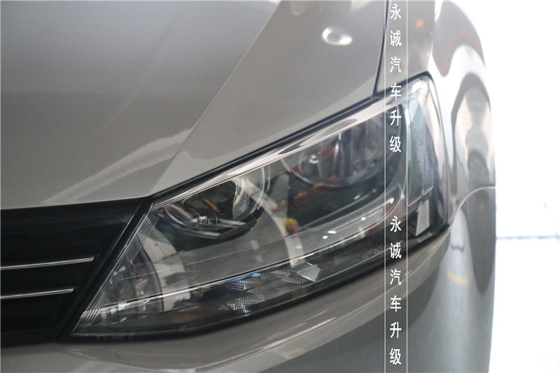 【永誠汽車】石家莊速騰改燈，歐標(biāo)Q5透鏡+飛利浦4200K氙燈+飛利浦安定器