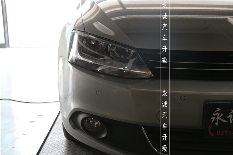 【永誠汽車】石家莊速騰改燈，歐標(biāo)Q5透鏡+飛利浦4200K氙燈+飛利浦安定器