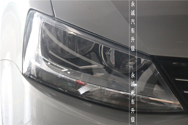 【永誠汽車】石家莊速騰改燈，歐標(biāo)Q5透鏡+飛利浦4200K氙燈+飛利浦安定器