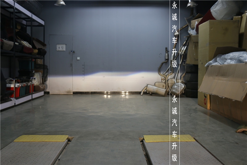 【永誠汽車】石家莊速騰改燈，歐標(biāo)Q5透鏡+飛利浦4200K氙燈+飛利浦安定器