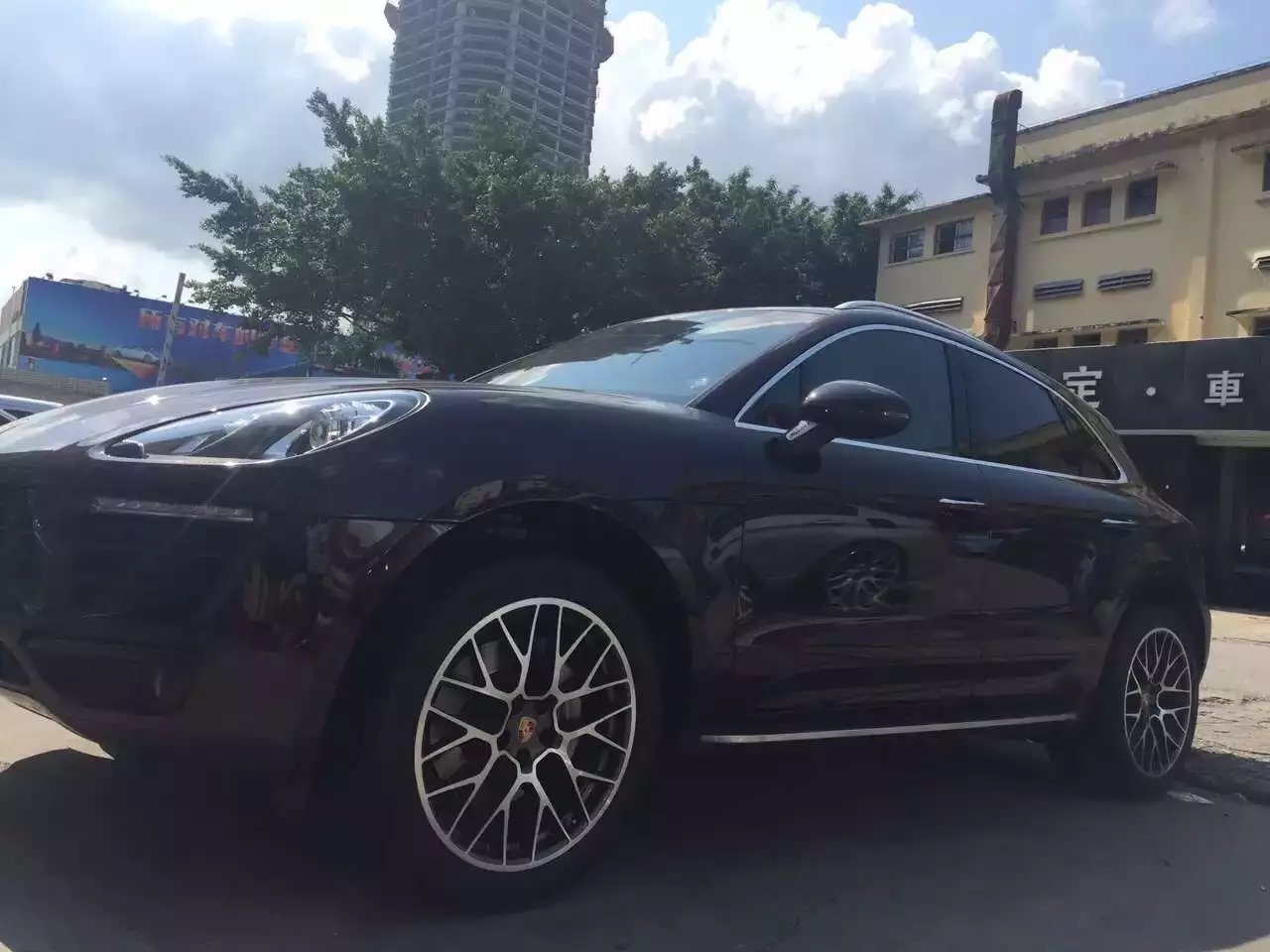 保時捷  Macan 鳥巢輪轂裝車！