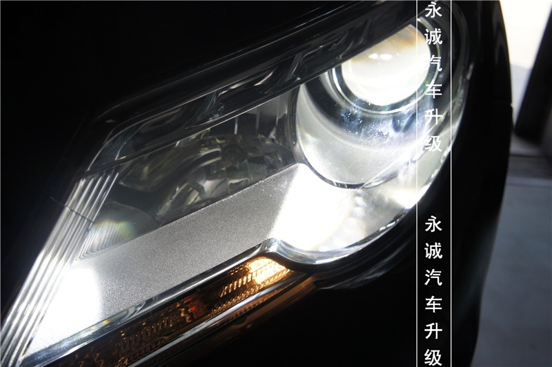 【永誠汽車】石家莊途觀改燈，全新海拉5透鏡+歐司朗5500K氙燈+博士安定