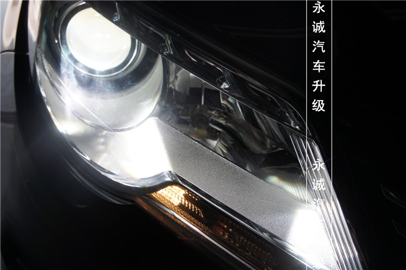 【永誠汽車】石家莊途觀改燈,全新海拉5透鏡+歐司朗5500K氙燈+博士安定