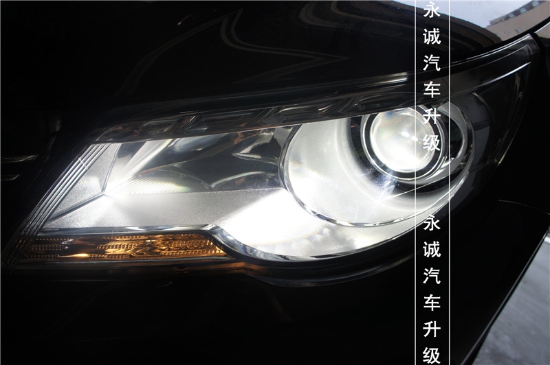 【永誠汽車】石家莊途觀改燈，全新海拉5透鏡+歐司朗5500K氙燈+博士安定