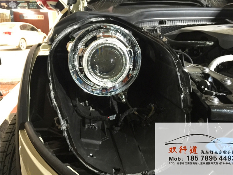 《MINI》雙行道車燈改裝，升級飛利浦套餐，效果顯著