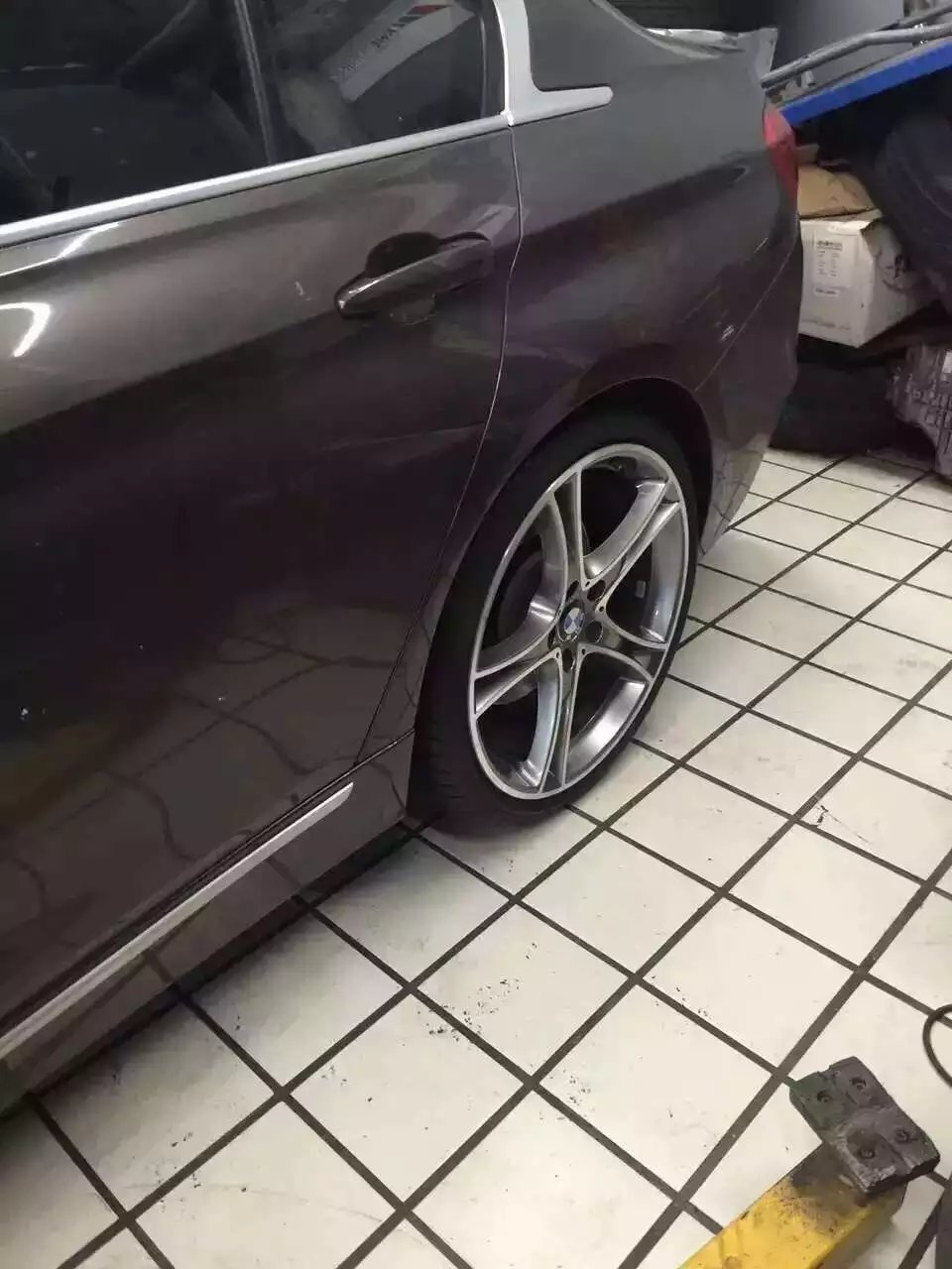 感謝車主發(fā)來美圖：20寸效果就是好！