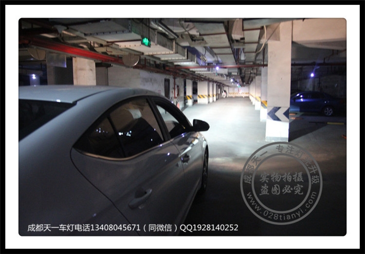 領(lǐng)動(dòng)改裝Q5雙光透鏡漢雷增亮氙氣燈LED惡魔眼日行燈成都天一車燈