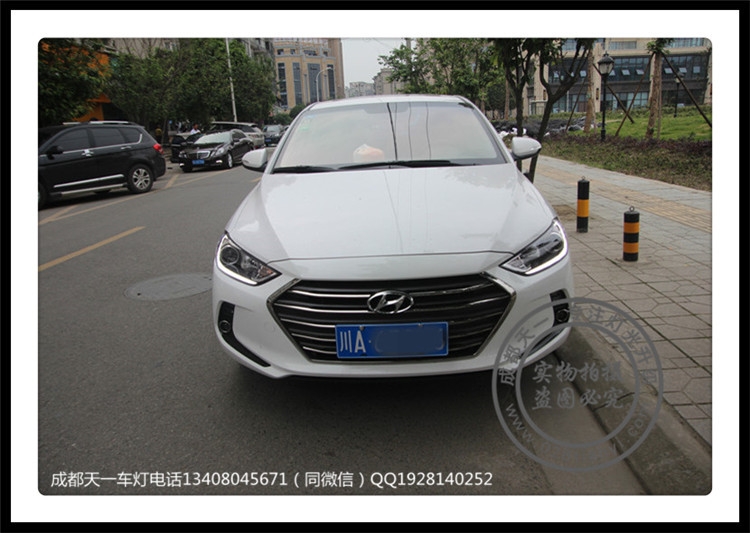 領(lǐng)動(dòng)改裝Q5雙光透鏡漢雷增亮氙氣燈LED惡魔眼日行燈成都天一車燈