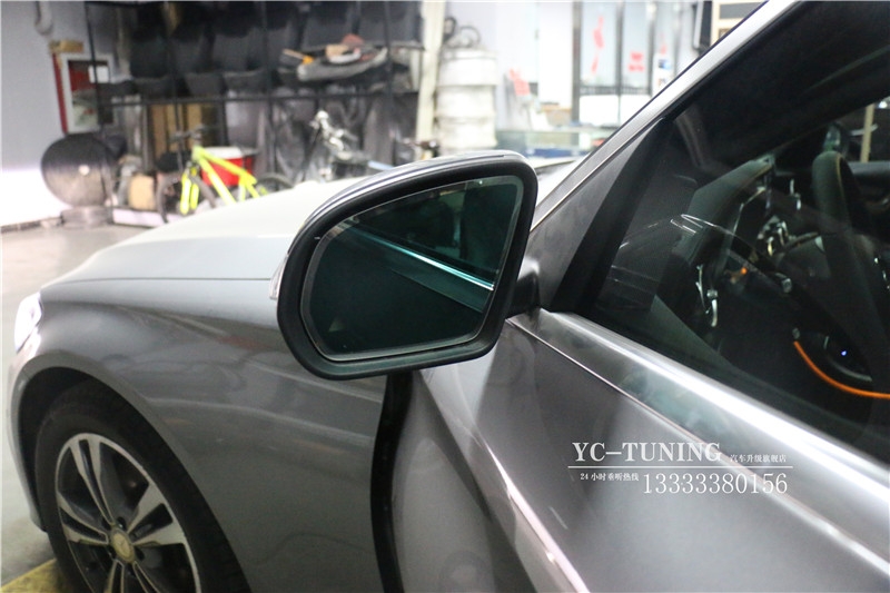 【永誠(chéng)汽車】石家莊奔馳C200L無損改裝原廠盲點(diǎn)輔助