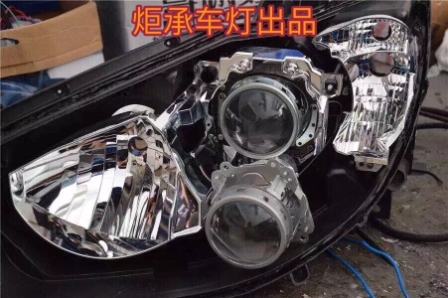 广州番禺【炬承车灯】升级改装马自达CX-5升级双光透镜