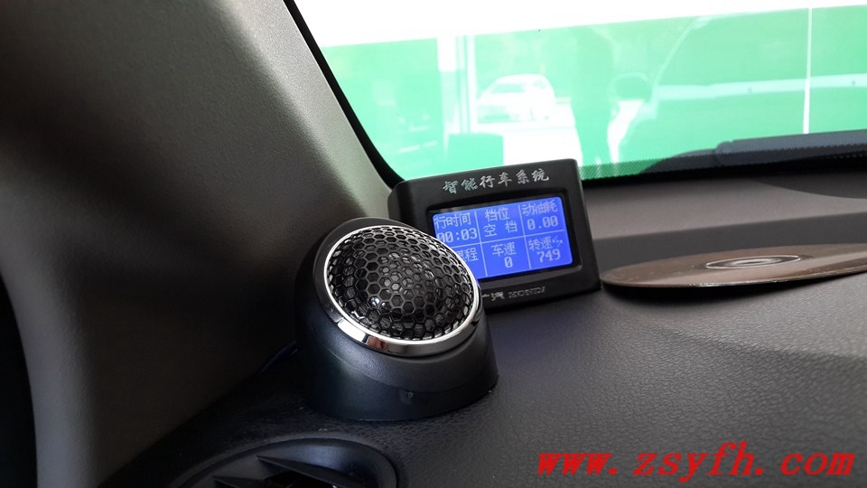 中山億豐行汽車音響改裝.紅鋒的到來2——本田鋒范汽車音響改裝