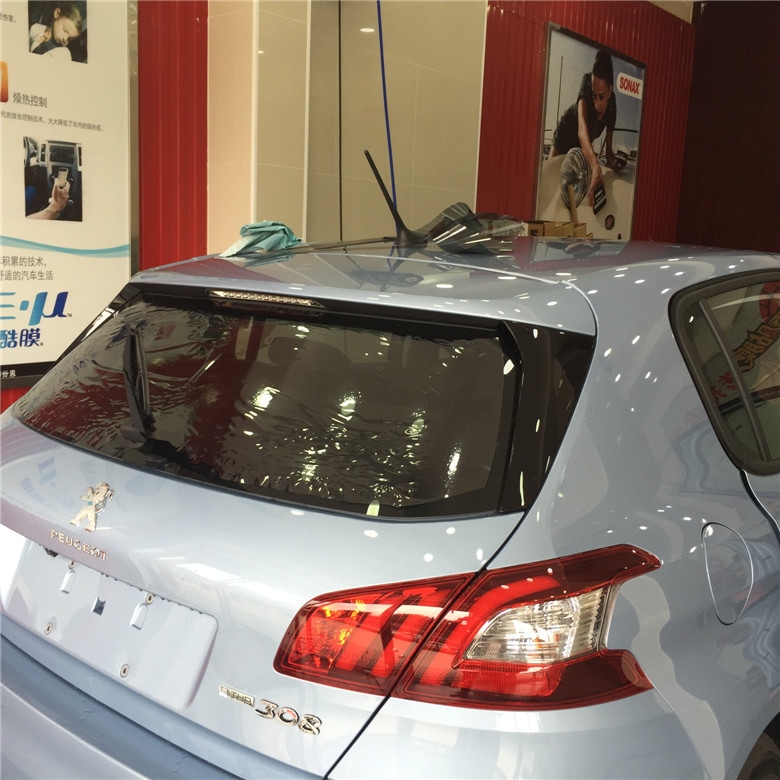 標(biāo)致308S全車玻璃隔熱膜3M晶銳70+龍膜LATI15四季貼膜南湖店出品