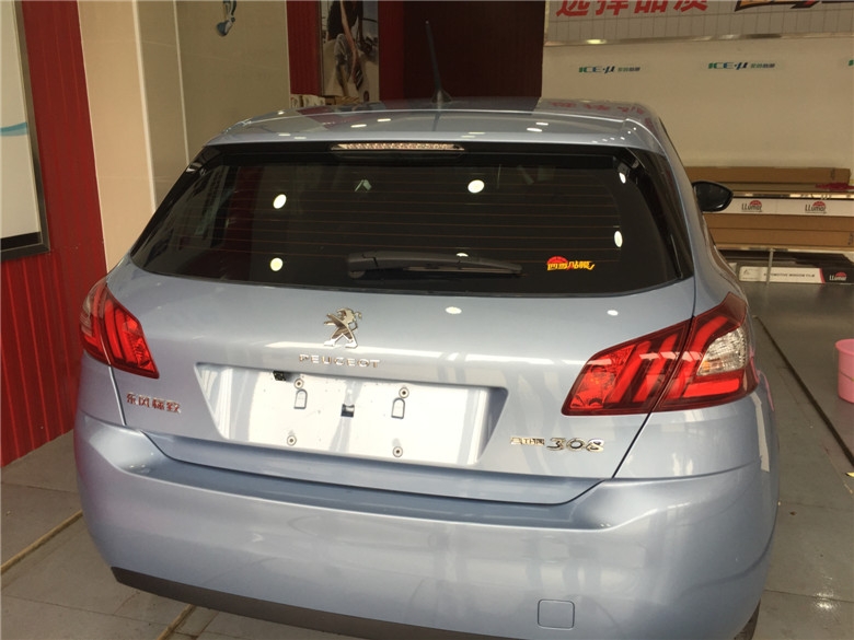 標(biāo)致308S全車玻璃隔熱膜3M晶銳70+龍膜LATI15四季貼膜南湖店出品
