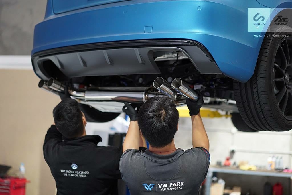 Fi Exhaust on Audi S3