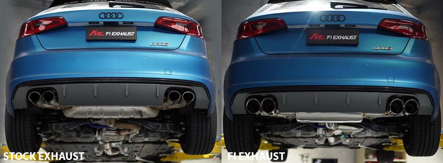 Fi Exhaust on Audi S3