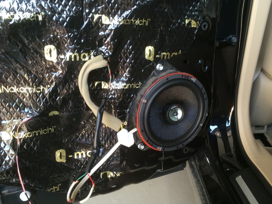 廣西南寧日產天籟音響改裝勁浪喇叭+捷力低音－南寧途悅汽車影音
