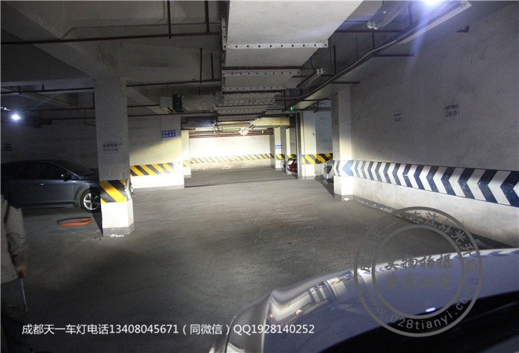 成都Q3改燈車燈改裝LED日行燈海拉6透鏡