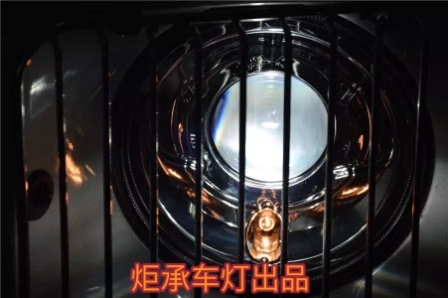 廣州番禺【炬承車燈】升級改裝奔馳G400升級Q5雙光透鏡